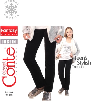 Детские штаны для девочки Conte Jaclin 122, 128-64 Black (4810226203439)