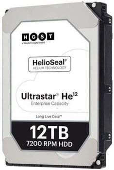 Dysk twardy HGST Ultrastar DC HC520 12 TB 7200 obr./min 256 MB HUH721212AL5204_0F29532 3,5" SAS