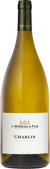 Вино J. Moreau et Fils Chablis бiле сухе 0.75 л (3151850127076)