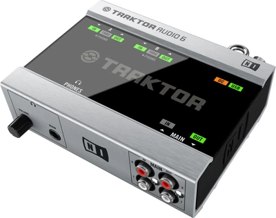 Аудиоинтерфейс Native Instruments Traktor Scratch A6