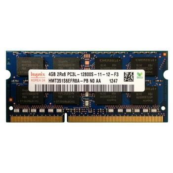 пам'ять Hynix 4GB SO-DIMM DDR3L 1600 MHz (HMT351S6EFR8A-PB)