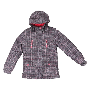 Зимняя куртка SNO F18J322-Gray_Coral серый с корраловым 128 - 134 см (F18J322-Gray_Coral-7)