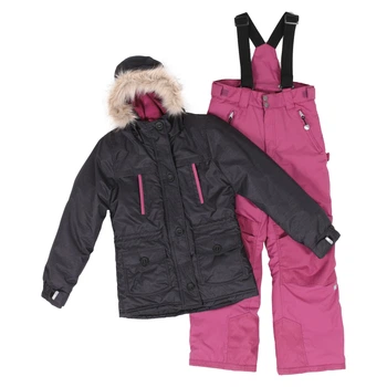 Зимовий термокомплект SNO F18M310-Black_Pink чорний 146 - 152 см (F18M310-Black_Pink-12)