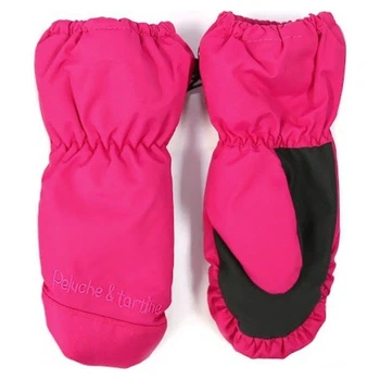 Зимові водонепроникні рукавиці-краги Peluche&Tartine F16MIT52EF-Hotpink яскраво-рожевий 122-140 (F16MIT52EF-Hotpink-7/8)