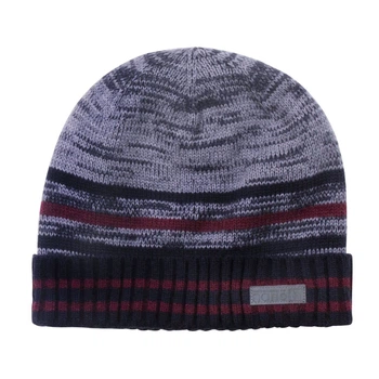 Зимова шапка NANO F18TU273-Navy сіро-вишневий 55-58 см (F18TU273-Navy-7/12)