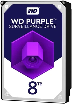 Накопитель HDD SATA 8.0TB WD Purple 5400rpm 256MB (WD81PURZ)