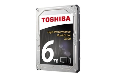 Накопитель HDD SATA 6.0TB Toshiba X300 7200rpm 128MB (HDWE160EZSTA)