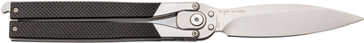 Нож Artisan Cutlery Kinetic Balisong, D2, G10 Flat Black (27980208)