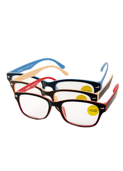 Набір окулярів для читання (3шт) +3 Graffiti 14х4см Різнобарвний biz0000199
