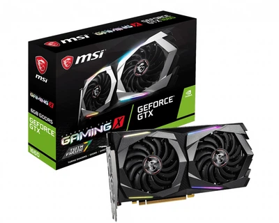 Видеокарта GF GTX 1660 6GB GDDR5 Gaming X MSI (GeForce GTX 1660 GAMING X 6G)