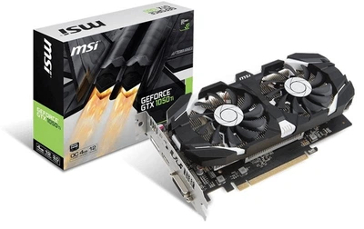 Видеокарта GF GTX 1050 Ti 4Gb GDDR5 OC MSI (GTX 1050 Ti 4GT OC)