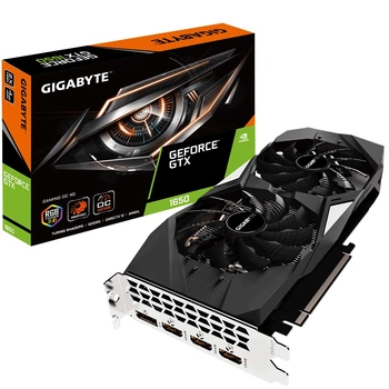 Видеокарта GF GTX 1650 4GB GDDR5 Gaming OC Gigabyte (GV-N1650GAMING OC-4GD)