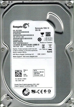 HDD SATA 250GB Seagate Barracuda 7200.12 7200rpm 8MB (ST3250312AS) гар. 12 мес.