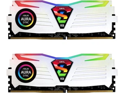 Модуль памяти DDR4 2x8GB/3200 Geil Super Luce White RGB Sync LED (GLWS416GB3200C16ADC)