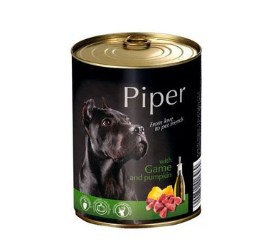Консервы Piper Dog дичь тыква 400 гр