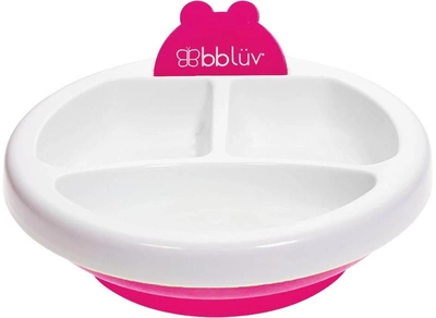 Тарелка для кормления Bbluv Platö с подогревом Розовая (B0107-P) (628451387909)