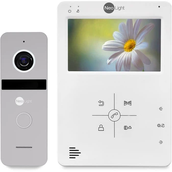 Комплект відеодомофона NeoLight TAU Kit Silver