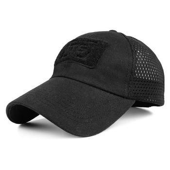 Тактическая бейсболка TG Mesh Tactical Cap Чорний