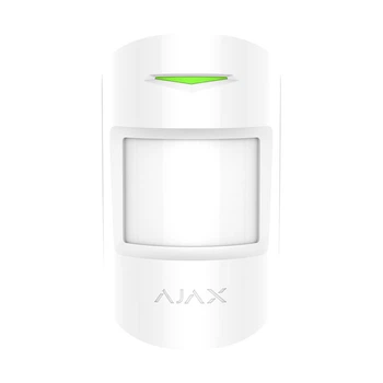 Бездротовий датчик руху Ajax MotionProtect Plus white з мікрохвильовим сенсором