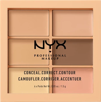 Paletka do konturowania NYX Professional Makeup 3C 01 Light 9 g (800897831479)