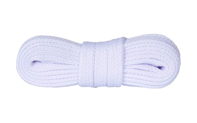 Шнурки для взуття плоскі Kaps Sneakers Laces 120 см Білі