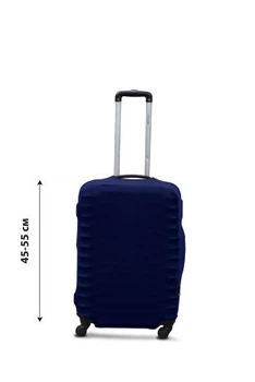 Чехол для чемодана Coverbag дайвинг S синий