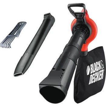 Садовый пылесос электрический BLACK+DECKER GW3050 + мешок