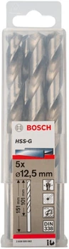 Zestaw wierteł Bosch HSS-G 12.5 mm 5 szt 2608595082 (3165140290821)