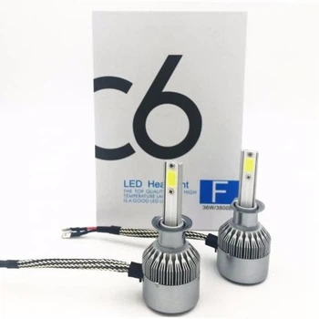 LED лампи автомобільні комплект світлодіодні лампочки C6 H3 5539 (243369)