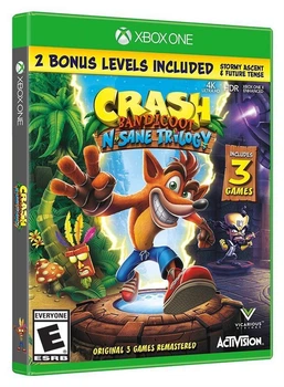 Диск с игрой Activision-Blizzard Xbox One Crash Bandicoot N'sane Trilogy [Blu-Ray диск]