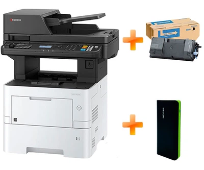 Комплект Kyocera Ecosys M3145dn (1102TF3NL0) + TK-3160 + PowerBank 10000mAh