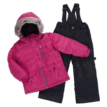 Зимовий термокомплект Peluche&Tartine F19M56EF-Royalberry_Black малиновий 130 - 138 см (F19M56EF-Royalberry_Black-8)