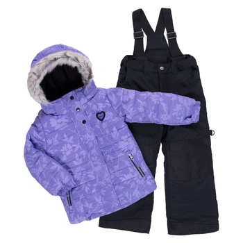 Зимний термокомплект Peluche&Tartine F19M50EF-Paleberry_Black сиреневый 130 - 138 см (F19M50EF-Paleberry_Black-8)