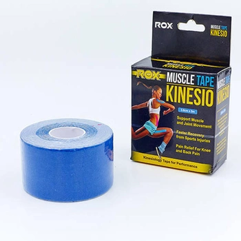 Еластичний пластир в рулоні 3,8 см х 5м Kinesio tape BC-5503-3,8