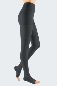 Компресійні колготки medi Duomed відкритий носок 1 клас розмір S чорні (V117502000)