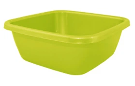 Таз квадратний Алеана 6 л 29.50x29.50x12 см Оливковий (121042-олив)