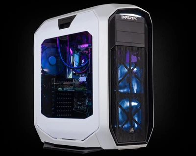 Персональный компьютер Expert PC Ultimate (A2700.32.H4S4.2080.446W); AMD Ryzen 7 2700 (3.2 - 4.1 ГГц) / ОЗУ 32 ГБ / HDD 4 ТБ + SSD 480 ГБ / NVIDIA GeForce RTX 2080 8 ГБ / без ОД / LAN / Windows 10 Home / белый