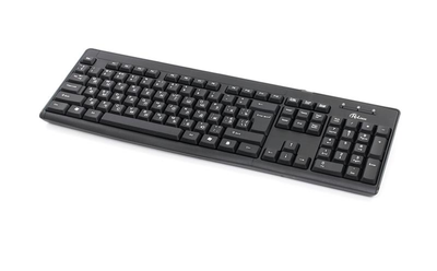 Клавіатура Prologix Simple Choice I; RUS/UKR USB Black