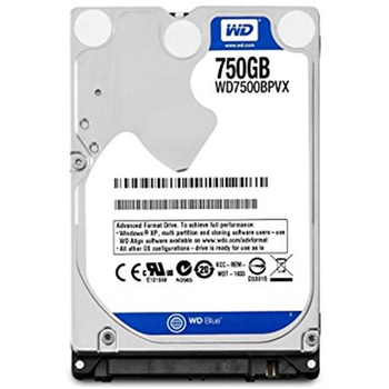 Накопичувач HDD 2.5" SATA 750GB WD Blue 5400rpm 8MB (WD7500BPVX)