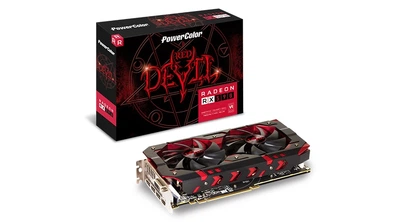 Видеокарта AMD Radeon RX 590 8GB GDDR5 Red Devil PowerColor (AXRX 590 8GBD5-3DHV2/OC)