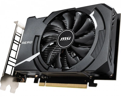 Видеокарта GF GTX 1650 4GB GDDR5 Aero ITX OC MSI (GeForce GTX 1650