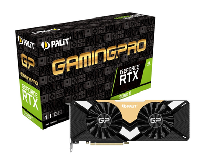 Видеокарта GF RTX 2080 Ti 11GB GDDR6 GamingPro Palit (NE6208TT20LC-150A)