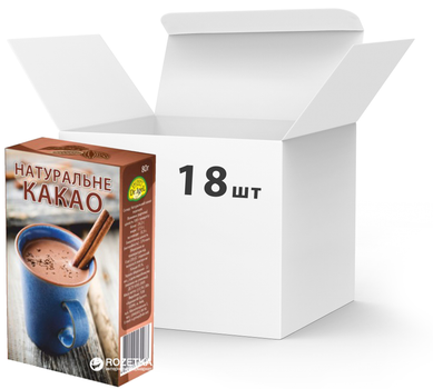 Упаковка какао-порошку Dr.IgeL 80 г х 18 шт. (24820155170287)