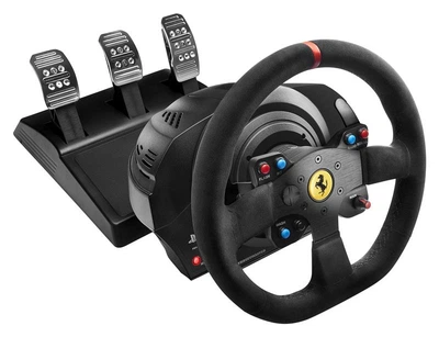 Кермо і педалі для Thrustmaster T300 Ferrari Integral RW Alcantara edition, PC/PS3/PS4/PS5 (4160652)