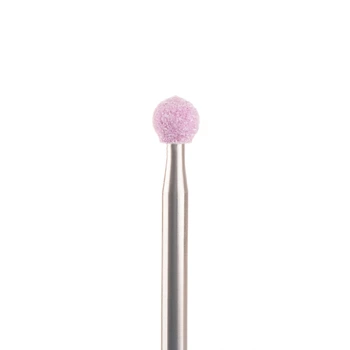Фреза корундовая Nail Drill для маникюра и педикюра (Шарик) 45-12, диаметр 4 мм, розовая