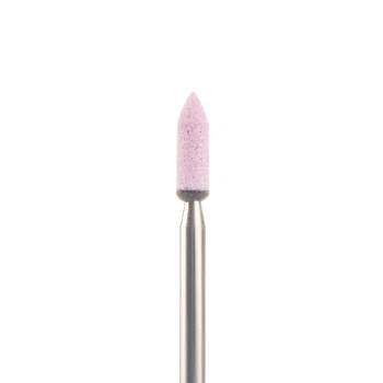 Фреза корундовая Nail Drill для маникюра и педикюра (Пуля) 45-42, диаметр 3 мм, розовая