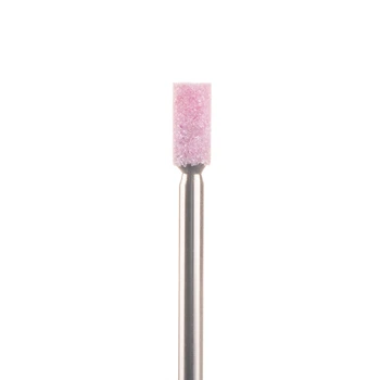 Фреза корундовая Nail Drill для маникюра и педикюра (Цилиндр) 45-41, диаметр 3,5 мм, розовая