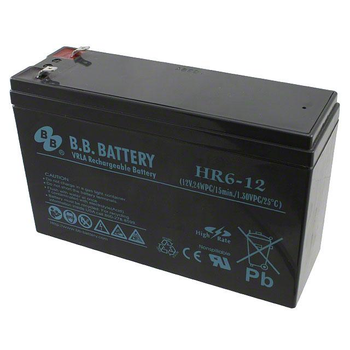 Аккумуляторная батарея B.B. Battery HR6-12/T1