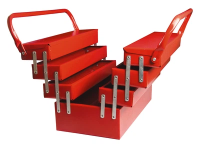 Ящик металевий MASTERTOOL GM 440 мм 7 відділень (Арт.: 79-4307)