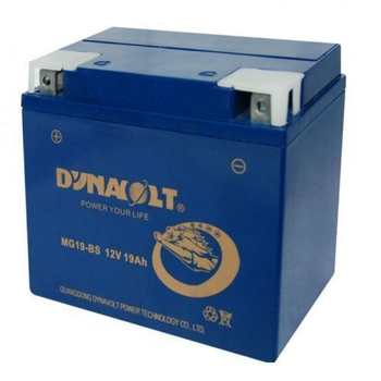 Мото аккумулятор DYNAVOLT MG19-BS 19 Аh, 230 А, 175х100х155 мм